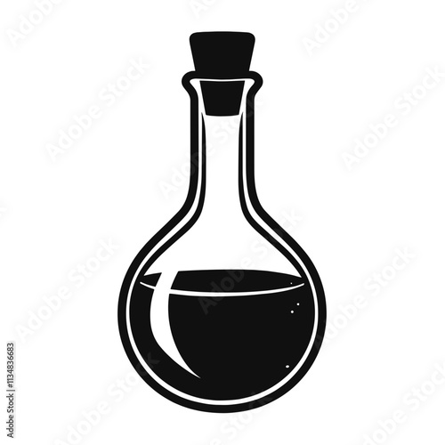 Retort Glass Icon.