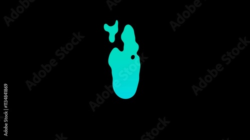 2d cartoon fire animation loop element 