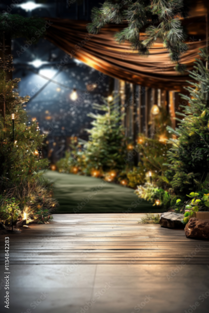 Fototapeta premium Christmas Backdrops Studio Backdrop Overlays Christmas Background