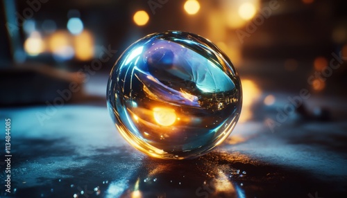 Wallpaper Mural Experience the allure of a neon-lit magic ball for your fortune-telling needs. Torontodigital.ca