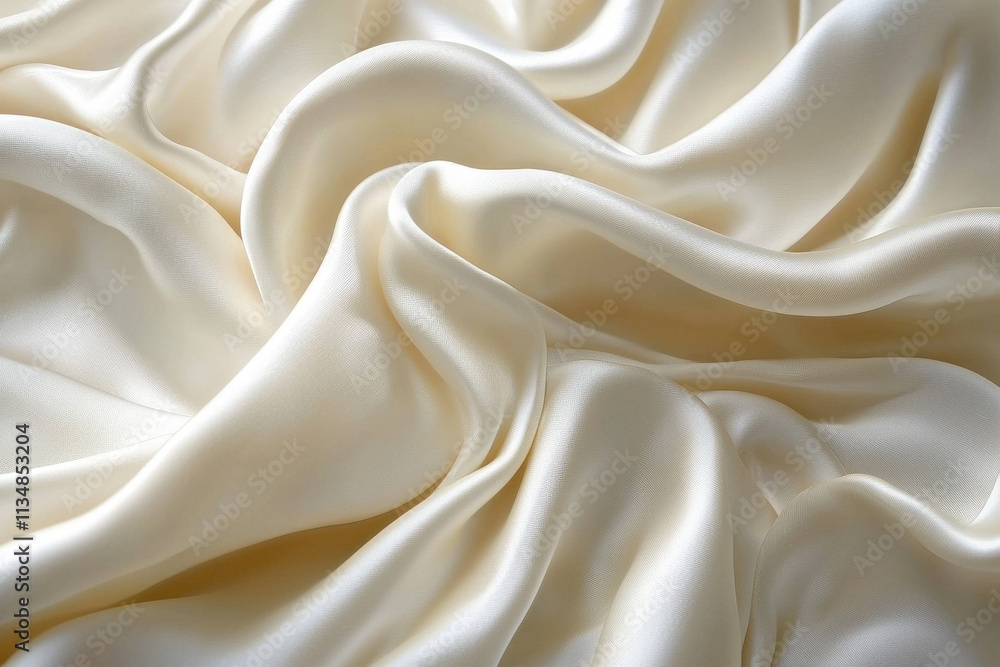 Obraz premium White Silky Background