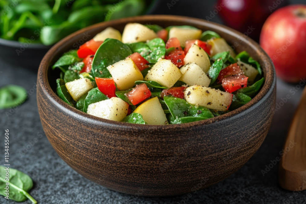 Spinach Pear Salad