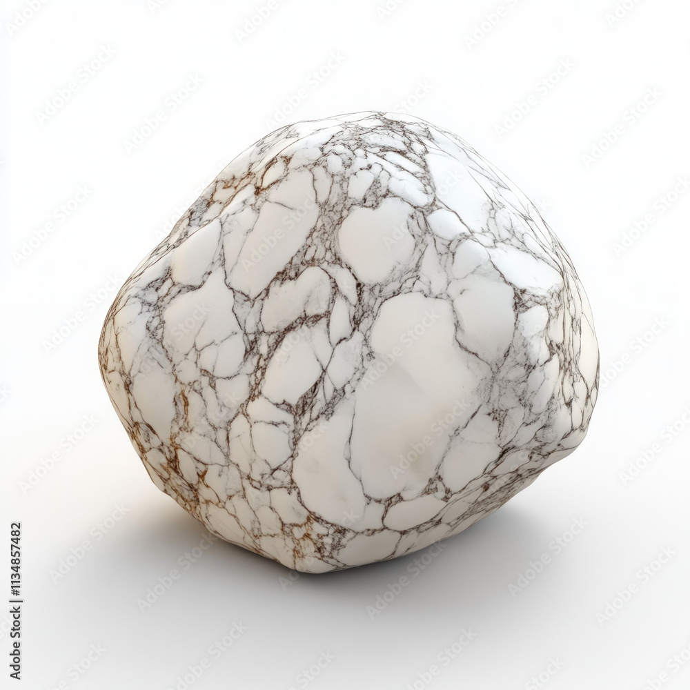 Marble Rock Isolated Marble Rock Isolated