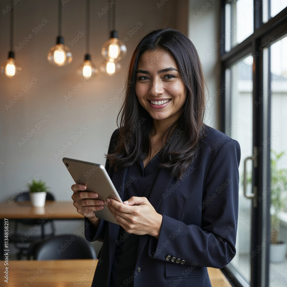 Using Digital Tablet in Modern Office Using Digital Tablet in Modern Office