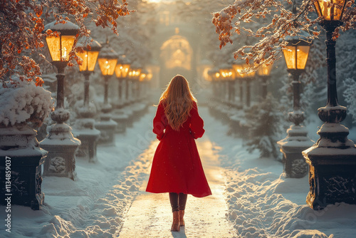 Beautiful Winter With Snow