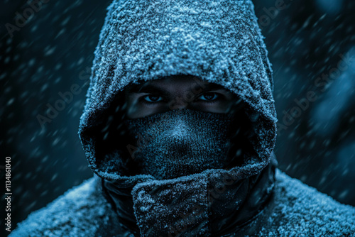 Man In Winter Coat