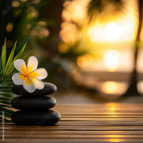 Massage Stones Isolated