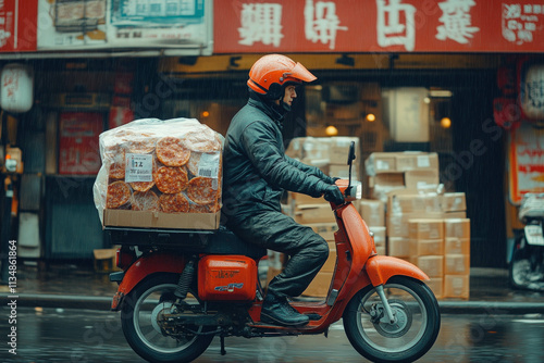 Pizza Delivery Scooter