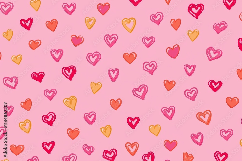 Vibrant Heart Pattern Background: Perfect for Valentine's Day Cards, Gifts, and Decorations - Add a Touch of Love and Warmth to Your Creations Vibrant Heart Pattern Background: Perfect for Valentine's Day Cards, Gifts, and Decorations - Add a Touch of Love and Warmth to Your Creations