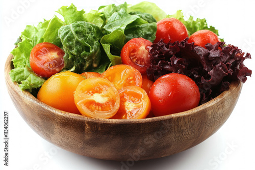 Rocket Salad Isolated