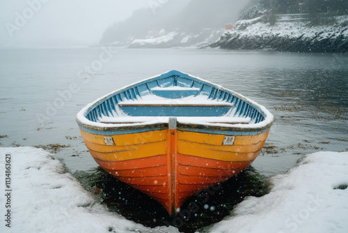 Winter Boat