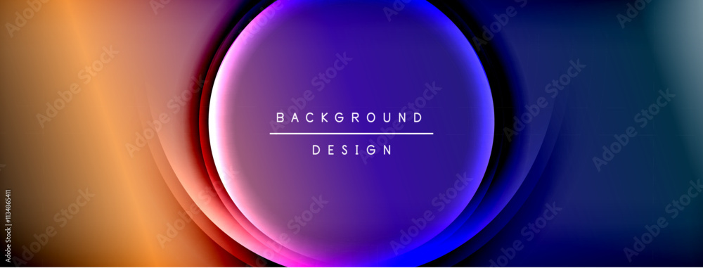 Bright rainbow style color gradient with curve round shape line background. Vector Illustration For Wallpaper, Banner, Illustration, landing page Bright rainbow style color gradient with curve round shape line background. Vector Illustration For Wallpaper, Banner, Illustration, landing page