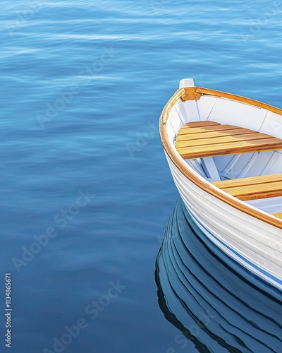 Close-up of antifouling paint texture on vessel immersed in water photo