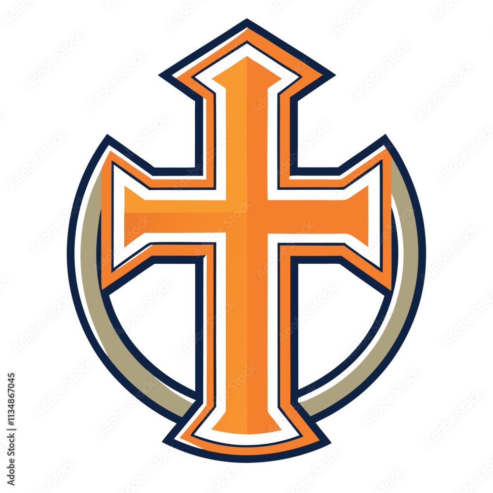 Faith symbol vector illustration and modern design Faith symbol vector illustration and modern design