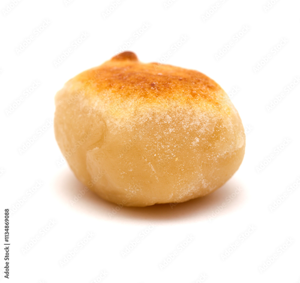 Pastel de yema, candied yolk covered in marzipan, one of many Spanish sweets typically associated with Christmas
Pastel de yema, candied yolk covered in marzipan, one of many Spanish sweets typically associated with Christmas