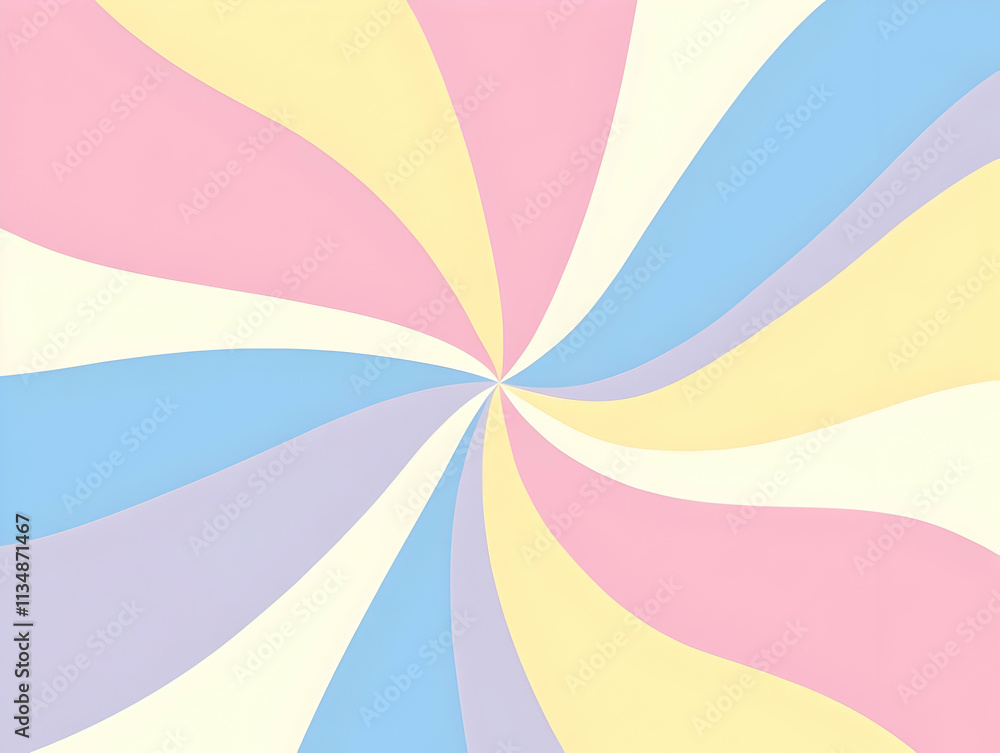 Pastel Swirl Abstract Background Illustration Pastel Swirl Abstract Background Illustration