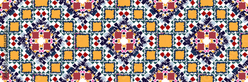 Stunning geometric background.contemporary tribal style seamless pattern.pattern ethnic graphic design print.Henna Mandala.Tribal African Inspired Pattern.carpet,wallpaper,wrapping,embroidery style