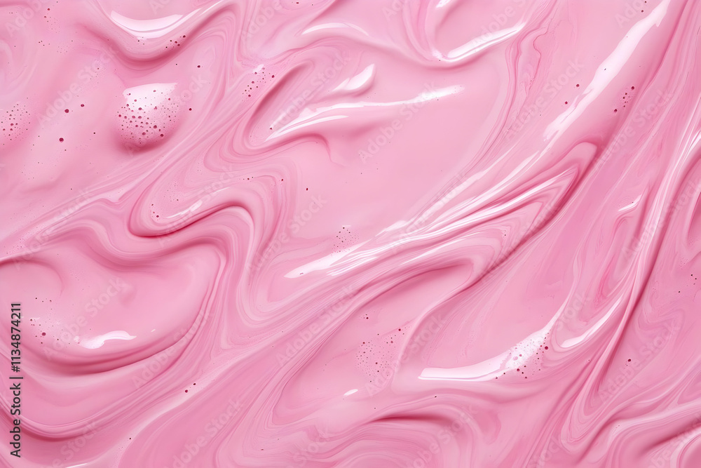 Obraz premium Pink Abstract Liquid Background