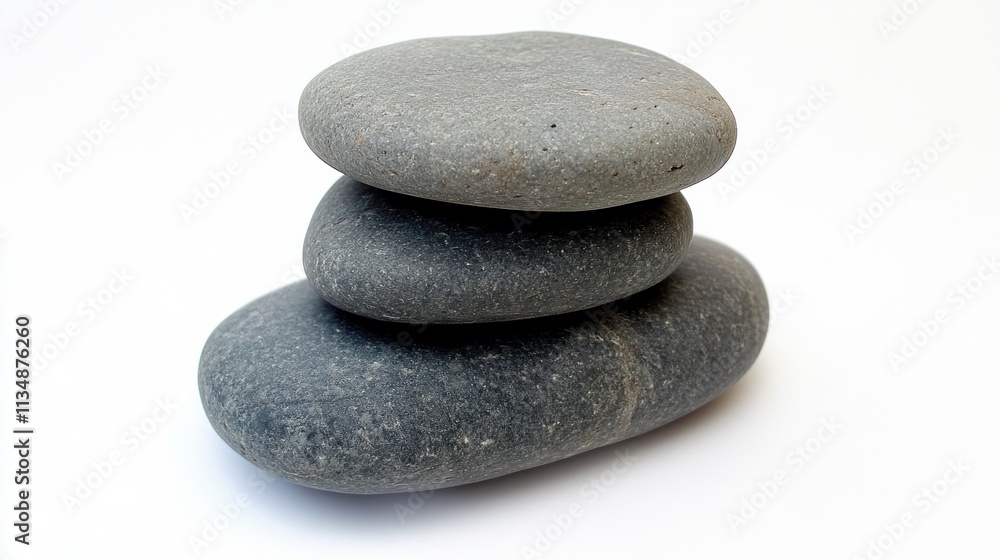 Calm Zen stone stack for meditation and balance, evoking peace and tranquility. Calm Zen stone stack for meditation and balance, evoking peace and tranquility.