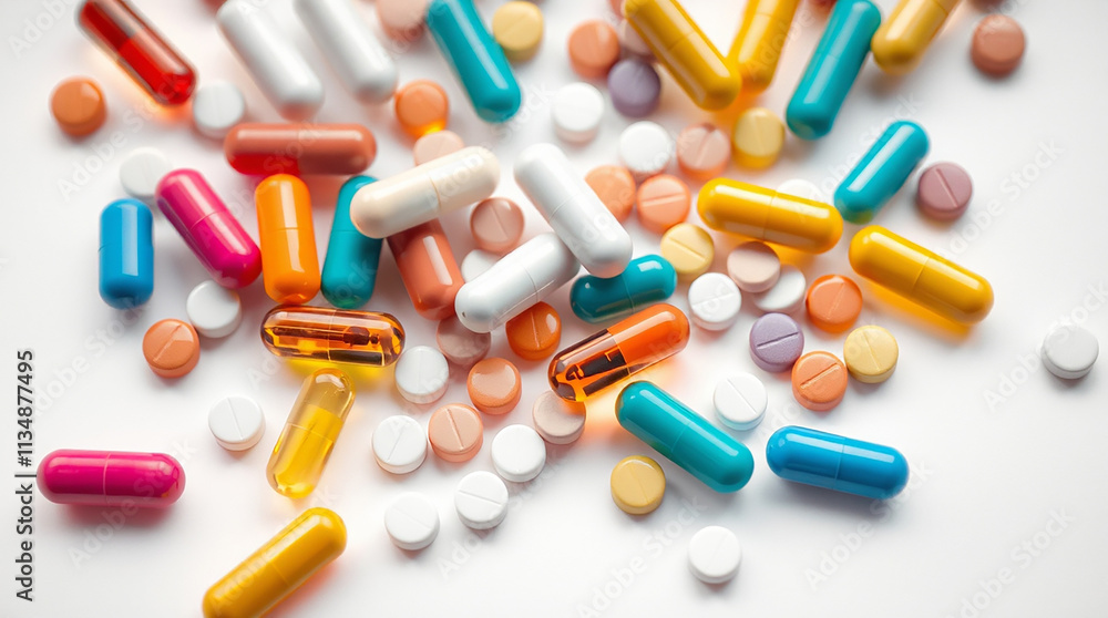 Colorful pills and capsules. Medical concept. Colorful pills and capsules. Medical concept.