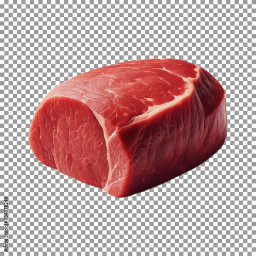 Premium Quality Raw Beef - Essential for Gourmet Dishes on transparent background, png, psd
