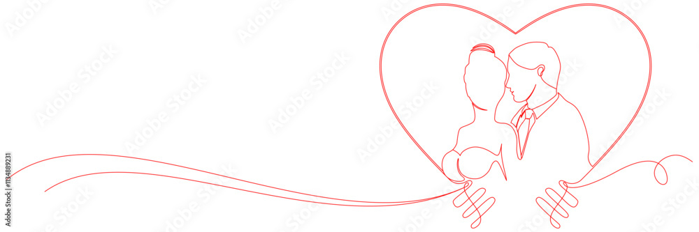 line art couples love illustration background for a valentine's day line art couples love illustration background for a valentine's day
