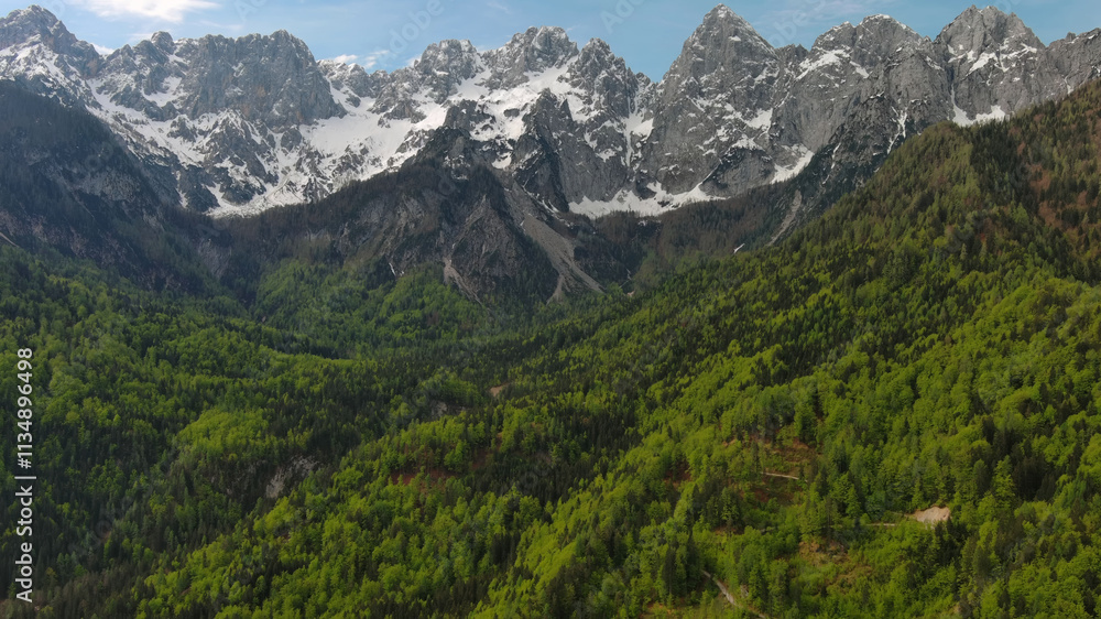 Triglav peaks of Apls mountain Triglav peaks of Apls mountain