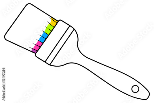 toothbrush with toothpaste