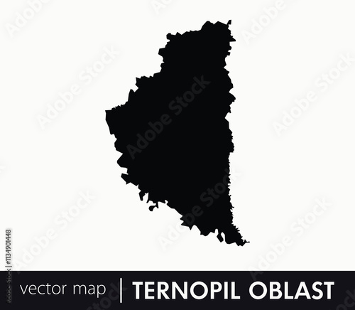 Regions of Ukraine. Ternopil Oblast vector map. you can use it for any needs.	