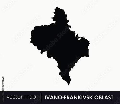 Regions of Ukraine. Ivano-Frankivsk Oblast vector map. you can use it for any needs.	