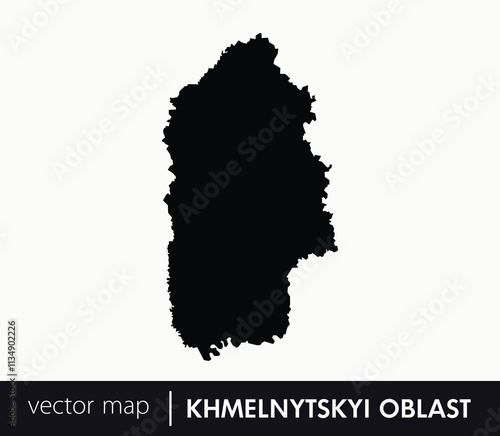 Regions of Ukraine. Khmelnytskyi Oblast vector map. you can use it for any needs.	