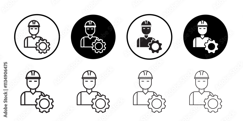 Service Icon Thin line art collection Service Icon Thin line art collection
