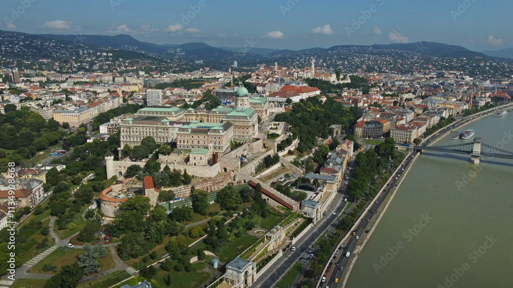 Fototapeta premium Buda Castle Hill in Budapest