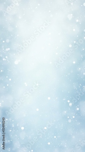 Frozen winter snow banner. Watercolor snowflakes pattern poster. Snowy wallpaper background
