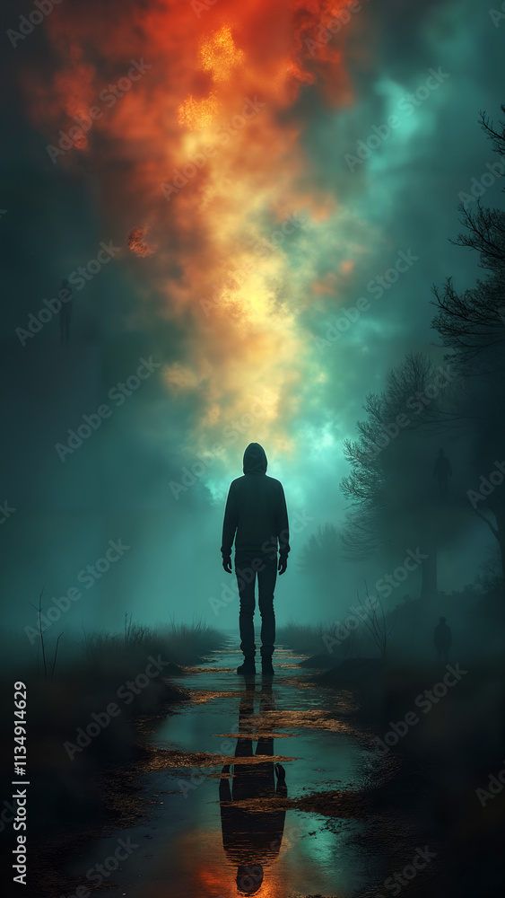 Surreal Landscape of Disturbed Mind Surreal Landscape of Disturbed Mind