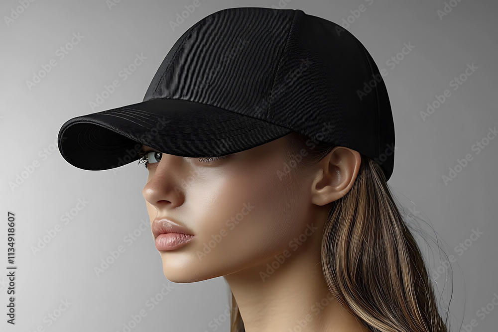 A realistic mockup of a cotton cap with a simple, elegant design, perfect for showcasing your brand, logo, or custom designs
A realistic mockup of a cotton cap with a simple, elegant design, perfect for showcasing your brand, logo, or custom designs