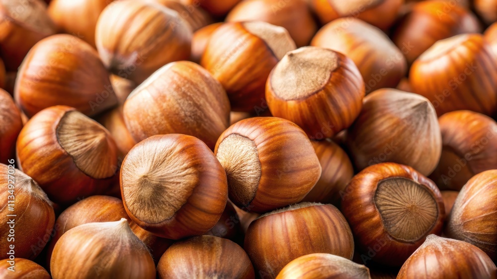 Close up macro of whole hazelnuts, hazelnuts, close up, macro, food, nuts, organic, healthy, snack, brown, natural, tasty Close up macro of whole hazelnuts, hazelnuts, close up, macro, food, nuts, organic, healthy, snack, brown, natural, tasty