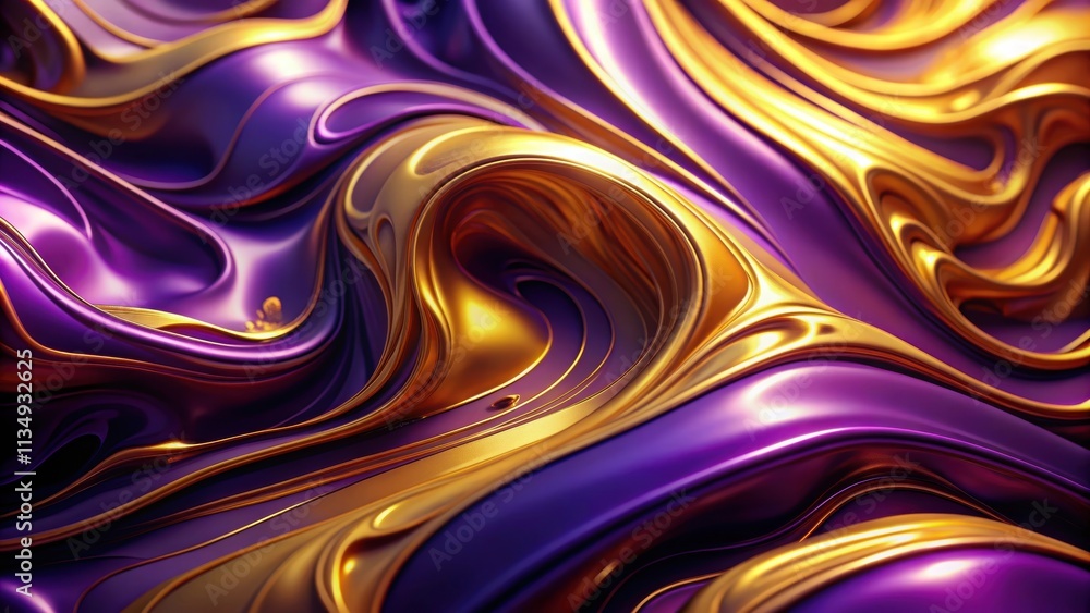 Abstract purple and gold liquid background, abstract, purple, gold,liquid, background, vibrant, colorful, swirl, dynamic, modern Abstract purple and gold liquid background, abstract, purple, gold,liquid, background, vibrant, colorful, swirl, dynamic, modern
