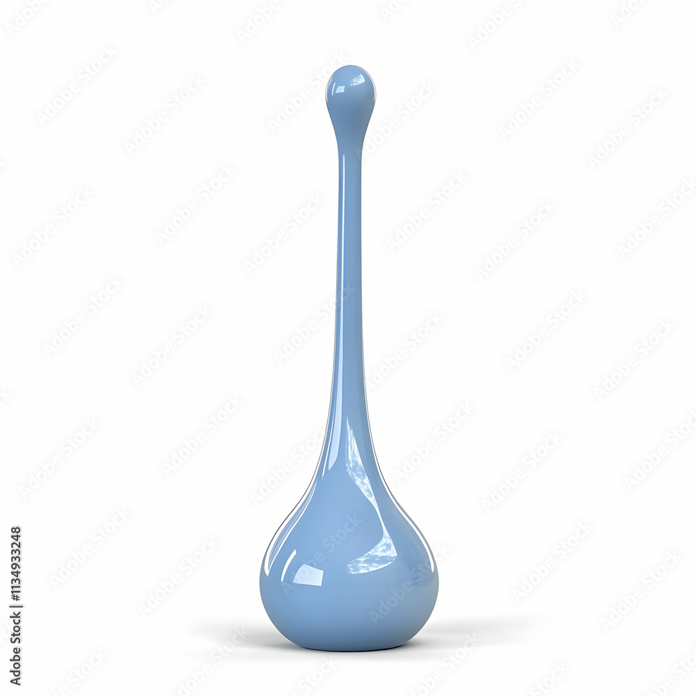 Blue Drop 3D Render Illustration Blue Drop 3D Render Illustration
