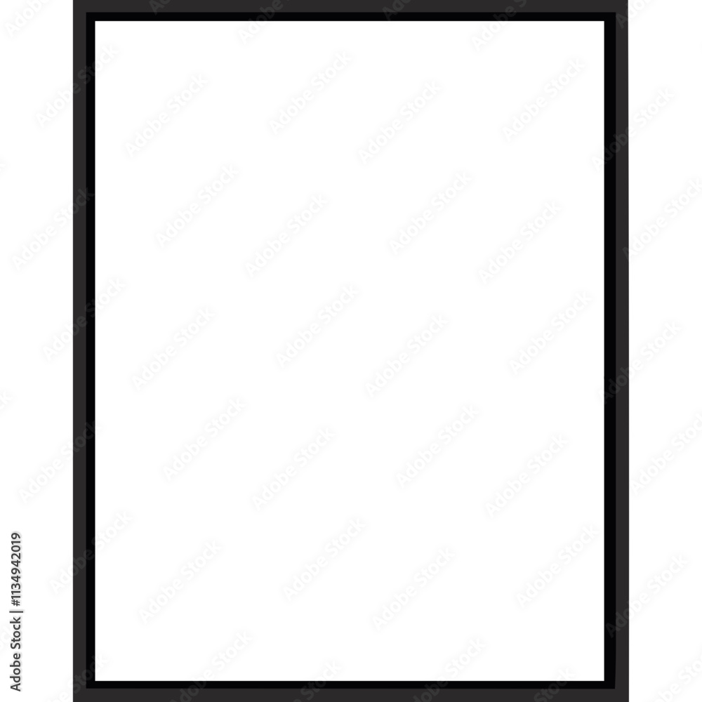 empty picture frame vector illustration empty picture frame vector illustration