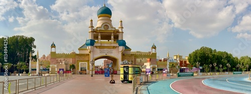 enterance of the Global village in Dubai, 14 Dec 2024 Dubai - United Arab Emirates