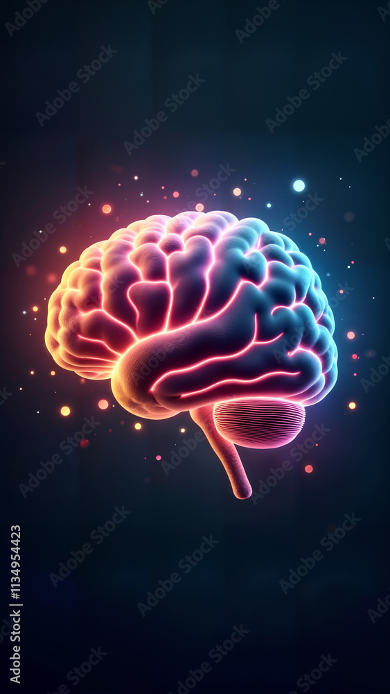 Obraz premium Neural Creativity and Innovation