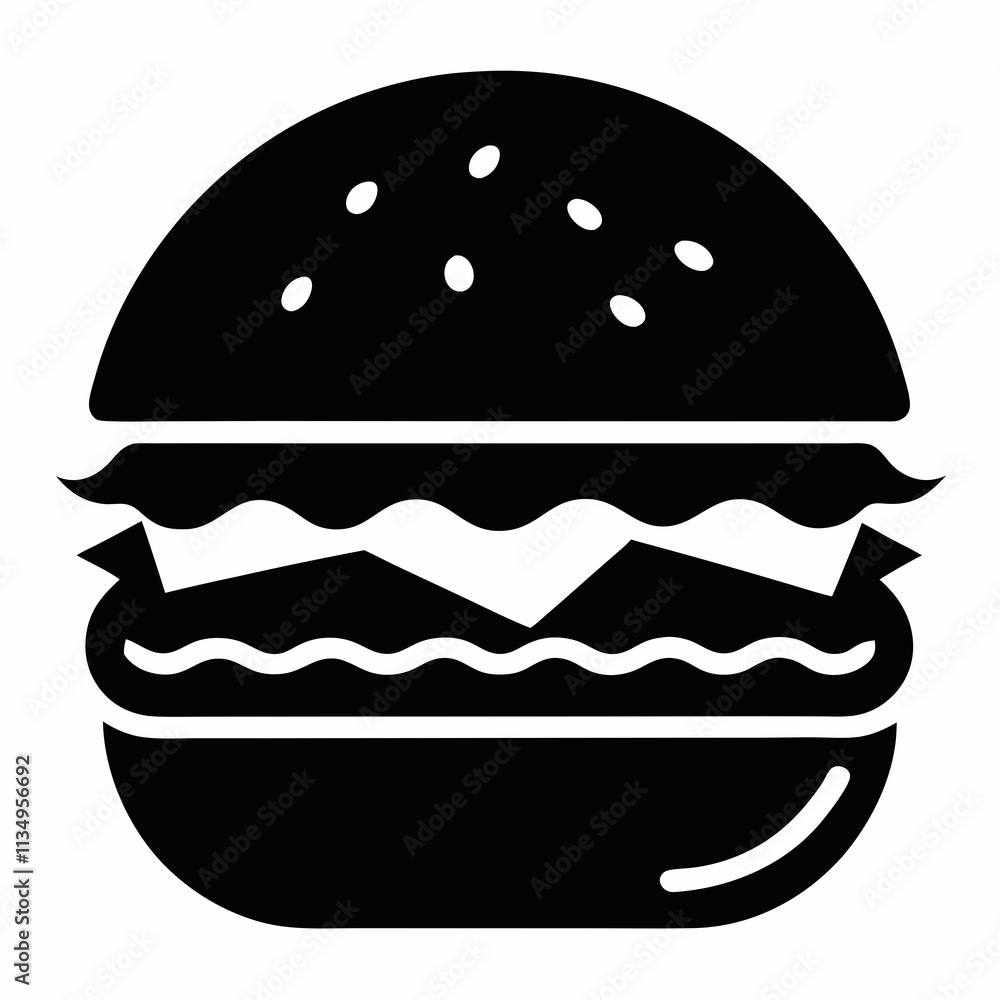 hamburger isolated on white hamburger isolated on white