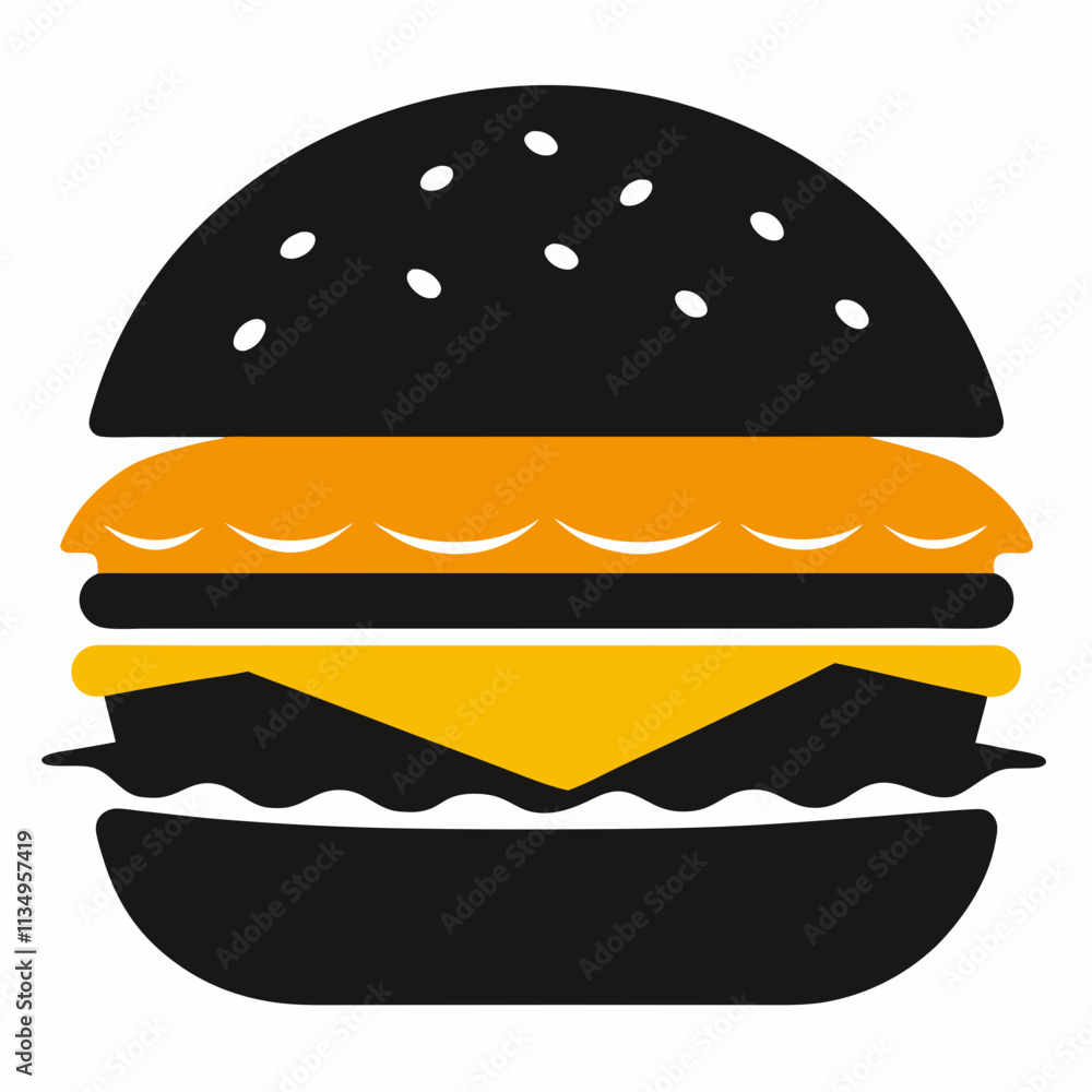 hamburger isolated on white hamburger isolated on white