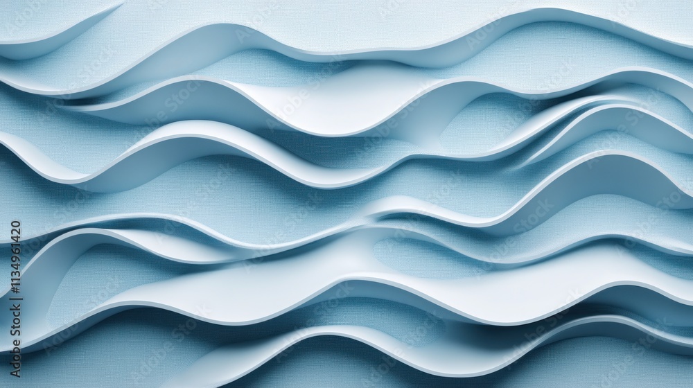 Abstract Blue Wave Pattern Design Background Abstract Blue Wave Pattern Design Background