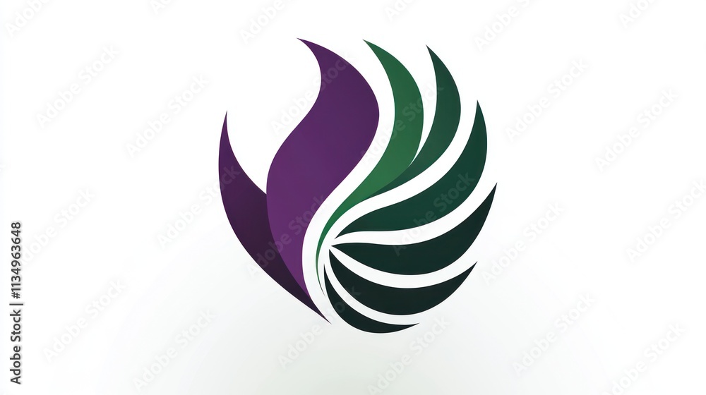 Colorful swirls of purple and green represent creativity and transformation, sparking inspiration Colorful swirls of purple and green represent creativity and transformation, sparking inspiration