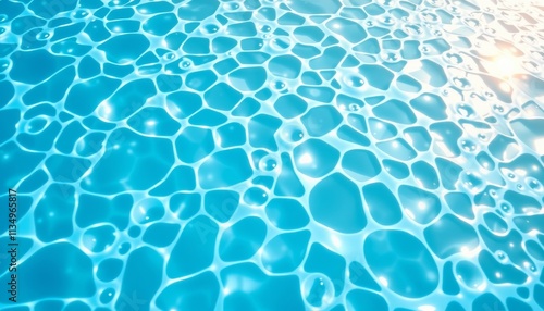 blue water background