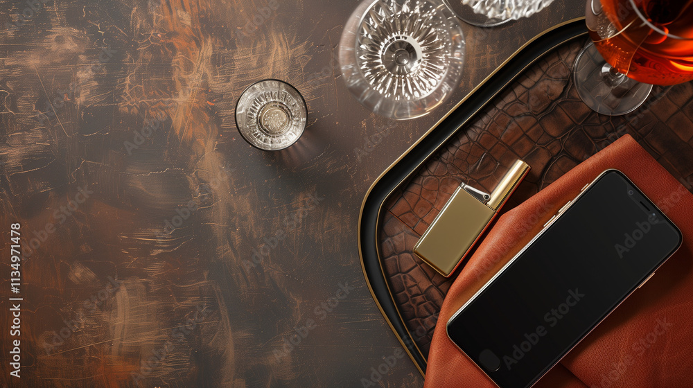 Fototapeta premium lUXURY ITEMS and accessorte