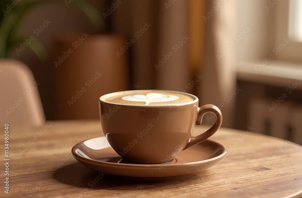 Mocha hot chocolate with whipped cream, chocolate and spices. Color 2025 - mocha mousse
Mocha hot chocolate with whipped cream, chocolate and spices. Color 2025 - mocha mousse