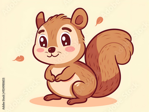 Charming Squirrel: A Cute and Playful Woodland Friend